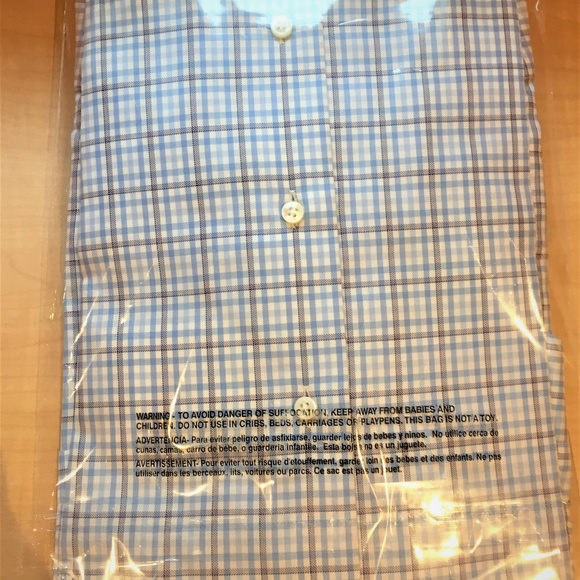 Robert Talbott ESTATE SUTTER WHITEBLUE DRESS SHIRT - Picture 2 of 3